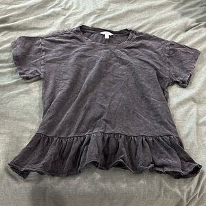 Time and Tru Peplum Top